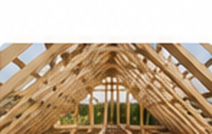 Illustration de charpente en bois